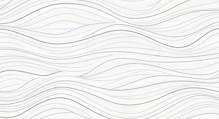 White wavy background. Vector illustration. Can be used for wallpaper, web page background, surface textures.の素材