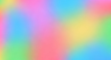 Rainbow colors abstract background. Blurred rainbow background. Vector illustration.の素材