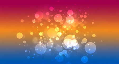 Colorful Abstract Bokeh Background. Vector Illustration EPS10の素材
