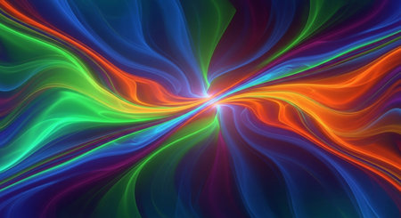 Abstract fractal. Fractal art background for creative design. Decoration for wallpaper, desktop, poster, cover booklet. Print for clothes, t-shirt. Creative illustration for designの素材