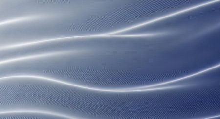 abstract blue background with some smooth lines in it (see more in my portfolio)の素材