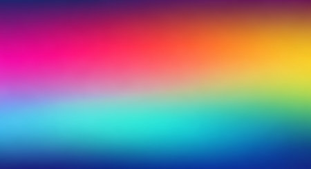 Colorful rainbow abstract background for web design. Multicolored gradient.の素材