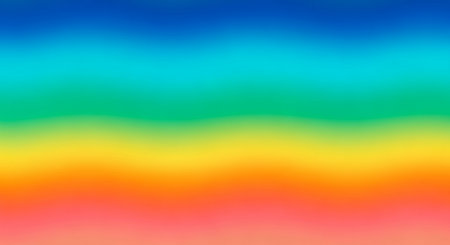 Rainbow colors abstract background for web design. Colorful spectrum gradient.の素材