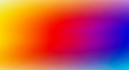 abstract colorful background with soft gradients and blurred bokehの素材