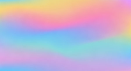 Holographic foil. Iridescent Foil. Glitch Hologram. Pastel neon rainbow. Ultraviolet metallic paper. Template for presentation. Cover to web design. Abstract colorful gradient.の素材