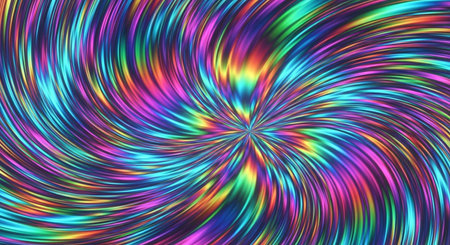 Psychedelic spiral background. Psychedelic hypnotic backdrop. Vector illustration.の素材