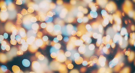 sparkle circle lit celebrations display.の素材