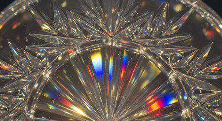 crystal glass abstract macro close up background high quality big size printの素材