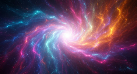 Abstract fractal. Fractal art background for creative design. Decoration for wallpaper, desktop, poster, cover booklet. Print for clothes, t-shirt. Creative illustration for designの素材