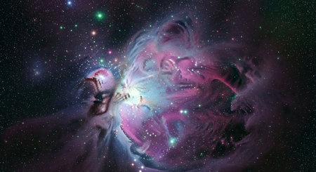 Planets, stars and galaxies in outer space showing the beauty of space exploration.の素材