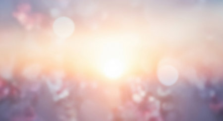 Blurred abstract background with bokeh defocused lights and shadowの素材