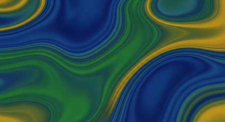 the abstract colors and blur   background texture of  blue and yellowの素材