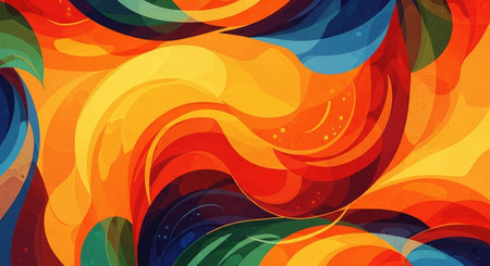 Abstract colorful background. Vector illustration for your design. EPS10.の素材