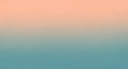 Abstract blue and orange gradient background. Copy space for your text.の素材
