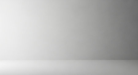 3d rendering of empty room with gray wall and floor background.の素材