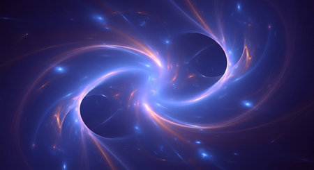 Abstract fractal. Fractal art background for creative design. Decoration for wallpaper, desktop, poster, cover booklet. Print for clothes, t-shirt. Creative illustration for designの素材