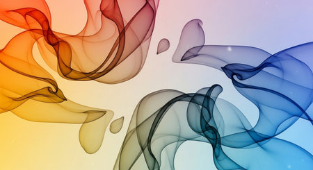 Abstract background with multi-colored smoke, abstract background for your designの素材
