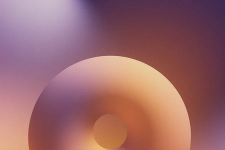 Abstract background of light and shadow in the form of a circle.の素材