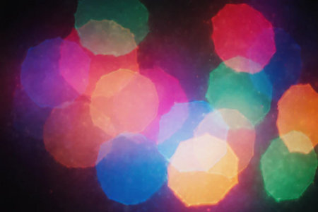 Colorful bokeh background for use in graphic design or web designの素材