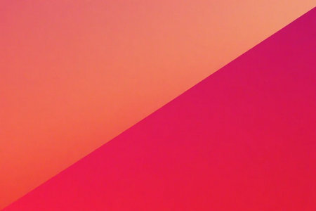 Abstract background of pink and orange color with copy space for text.の素材