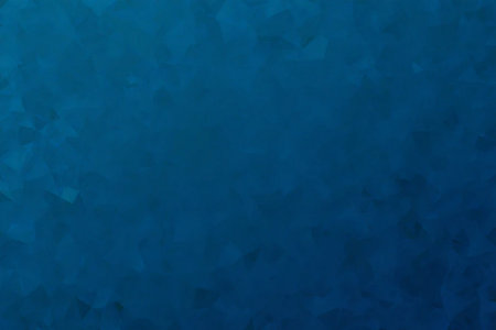 Blue abstract background with small triangles. Design element for web banners and printed materials.の素材