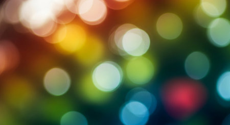 abstract background with bokeh defocused lights and shadow.の素材