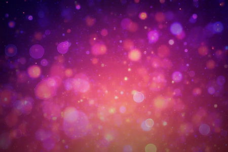 abstract background bokeh circles for Christmas and New Year backgroundの素材