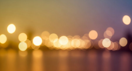 Abstract bokeh light background, Blur of lights background.の素材