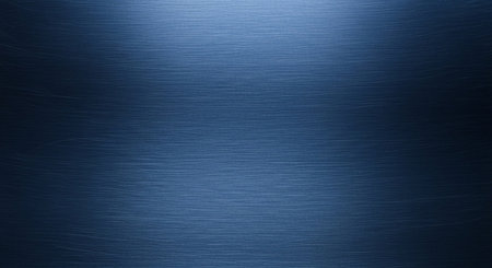 Blue metal texture background with some smooth lines in it (3d render)の素材