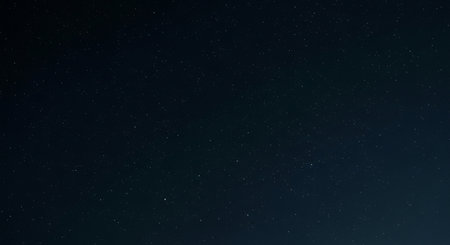 Night starry sky with many stars. Night starry sky backgroundの素材