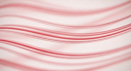 abstract background with smooth lines in red and white colors for designの素材