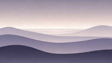 Abstract background with wavy lines. 3d rendering, 3d illustration.の素材