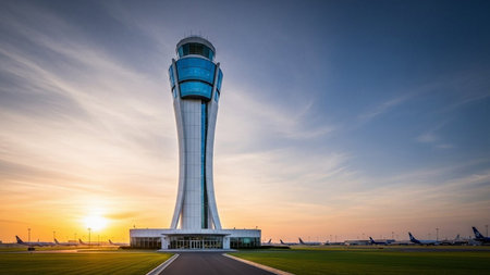 Kuala Lumpur International Airport is the main airport in Malaysia.の素材