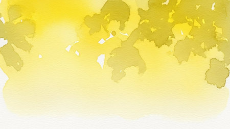 Abstract watercolor background. Watercolor painting on paper. Texture paper.の素材