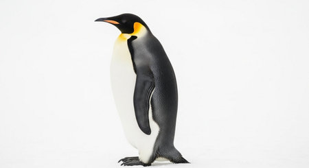 King penguin (Aptenodytes patagonicus)の素材