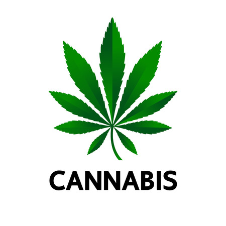 Cannabis for medical vector.のイラスト素材