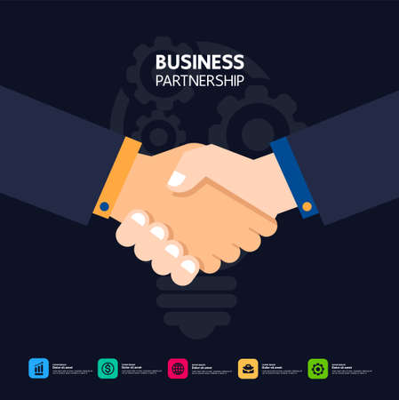 Business and success target and goal focus vector illustration.のイラスト素材