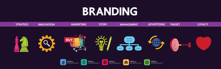 Business and success target and goal focus vector illustration.のイラスト素材