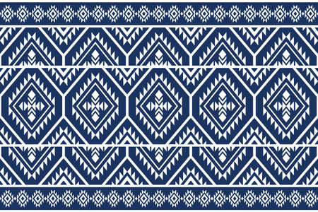 Seamless pattern repeating design with geometric shapes.のイラスト素材