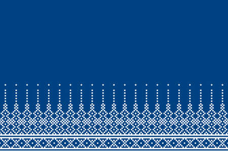 Seamless pattern repeating design with geometric shapes.のイラスト素材