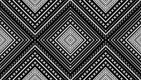 Seamless pattern repeating design with geometric shapes.のイラスト素材