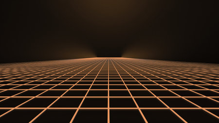 Abstract futuristic background, 3d render, computer-generated image.の写真素材