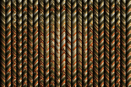 3d illustration of abstract metal background, seamless pattern, metal texture