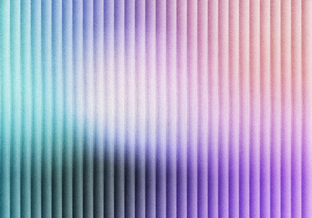 abstract blue and pink background with vertical stripes and grunge textureの写真素材