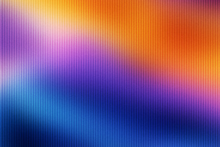 abstract colored background with stripes and lines in blue, yellow and purpleの写真素材