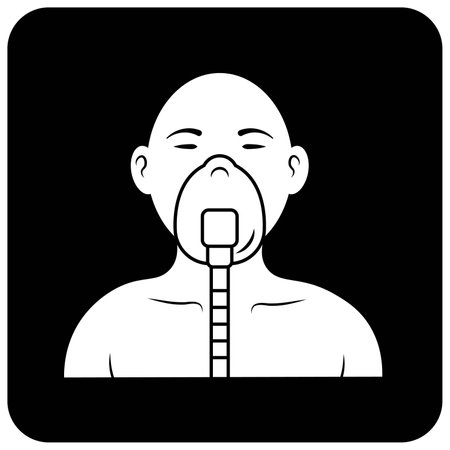 Icon for Anesthesia. Medical or Hospital Iconsのイラスト素材