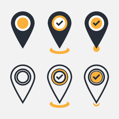 Set clock black and yellow icons. clock icon symbol for applications, invitation, web and other. clock signのイラスト素材
