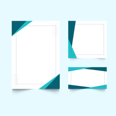 Modern Abstract Geometric Frame Design Sale. Geometric frame for social media, flyer, cover, banner, businessのイラスト素材