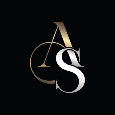 ACS Initial Letter Monogram Logo Designのイラスト素材