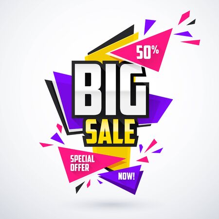Big sale banner.のイラスト素材